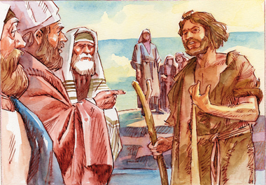 Giovanni, mandato da Dio, venne come testimone per dare testimonianza alla luce, perché tutti credessero per mezzo di lui.