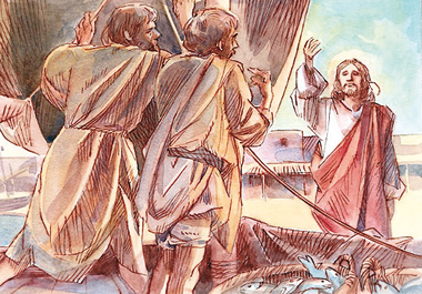 Gesù disse a Simone e a Andrea: «Venite dietro a me, vi farò diventare pescatori di uomini».