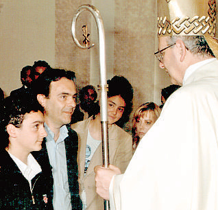 Giovani cresimati. Giovani cresimati.