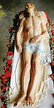 “Cristo morto”, artista Francesco Bisceglia, San Giovanni Rotondo (FG). Resin’Art, Fabbrica Statue. “Cristo morto”, artista Francesco Bisceglia, San Giovanni Rotondo (FG). Resin’Art, Fabbrica Statue.