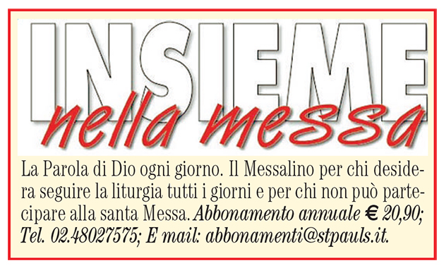 Insieme nella messa Insieme nella messa